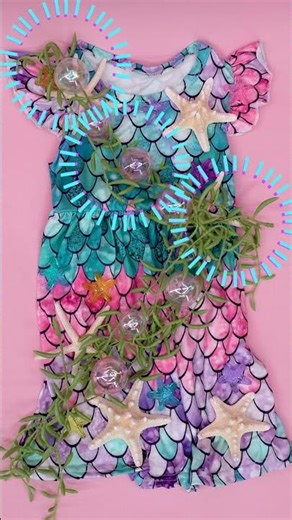 DIY Mermaid Costume 🧜‍♀️✨#diycrafts #diyprojects