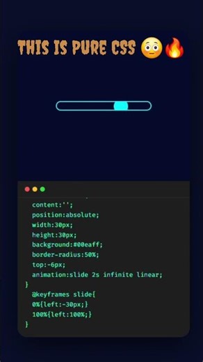 2 CSS Loaders That Look Illegal To Know 😳🔥 | Part 1 #viral #shorts #subscribe #css #like #share