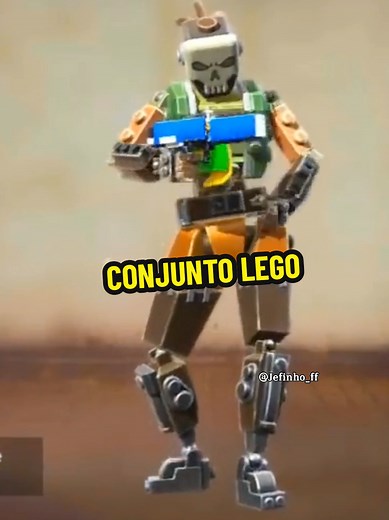 Garena Traz de Volta o Conjunto LEGO em Free Fire