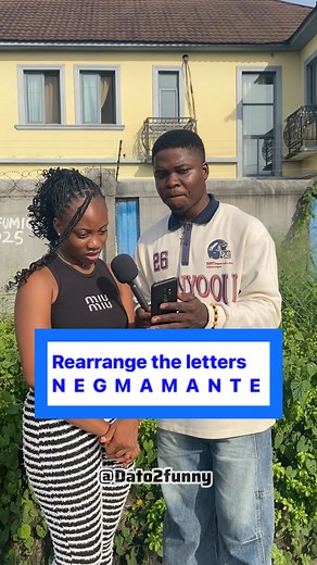 Rearrange the letters..! | Dato2funny Comedy