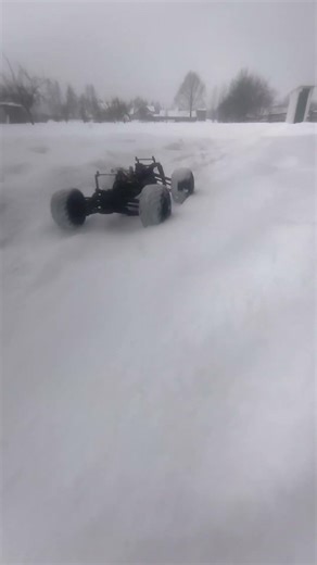 Extreme RC Car Snow Drift! ❄️🚗 ​#RC #RCcar #snow #drift #offroad #winter #shorts #rchobby