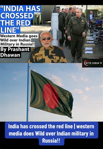 Part 03 | India has crossed the red line | western media does Wild over Indian military in Russia!! #byteforgeit #news ##unitedstates #UK #britain