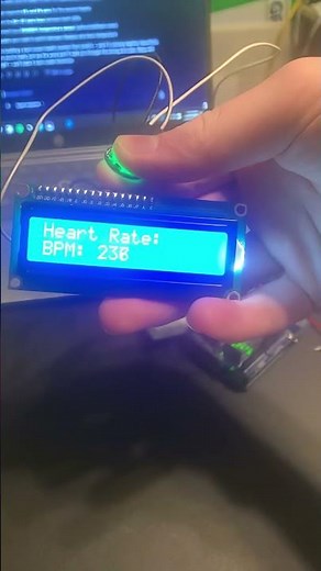 Building a heart rate and temperature sensor with arduono
