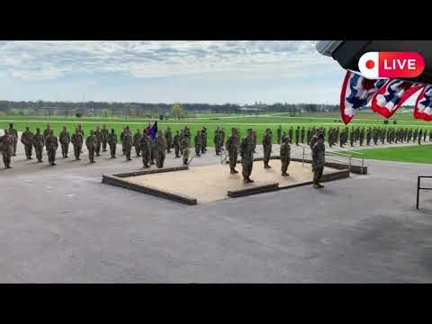 LIVE!! Bravo Company 1-48 Infantry Battalion Graduation Ceremony | Fort Moore Army BCT Graduation