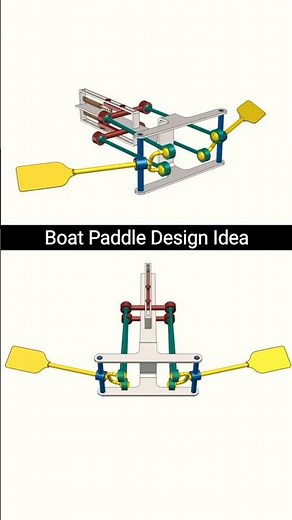 Boat Paddle Design Idea #design #engineering #cad #solidworks #3ddesign