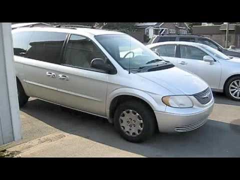 2001 Chrysler Town and Country Repo First Start and Full Tour