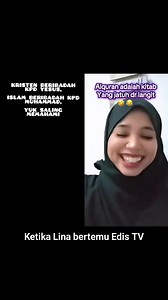 #pengikutL @sorotan Sorotan Publik Lina ketemu Edis TV kocak juga.🤣🤣 | Donius R R