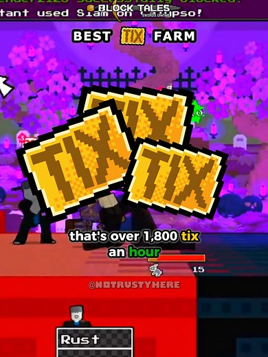 Best Tix Farm in Block Tales Demo 5