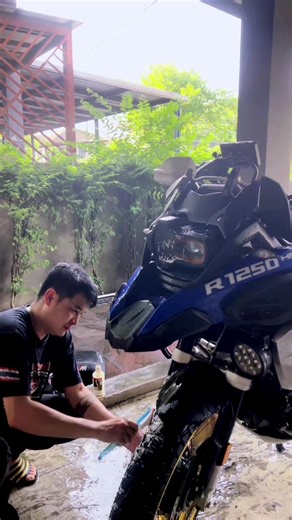 GSA1250 ทำความสะอาดรอจัดของแต่งใส่ก่อนเปิดขายนะจ๊ะ #ซื้อขายรถมอเตอร์ไซค์มือสอง #harley #GSA