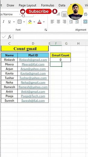 Using ? Wildcard COUNTIF Formula #excel #exceltips #shorts