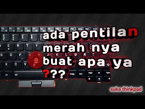 Fungsi pentilan merah di thinkpad (trackpoint)