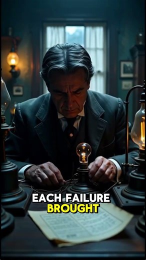 Thomas Edison | and his journey of failure and persistence.