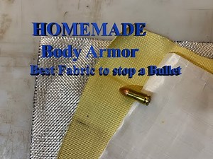 Best Homemade pistol rated armor.