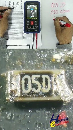 05D EIA-96 / E96 SMD Code Resistor Explained | 110KΩ Precision Resistor #Shorts