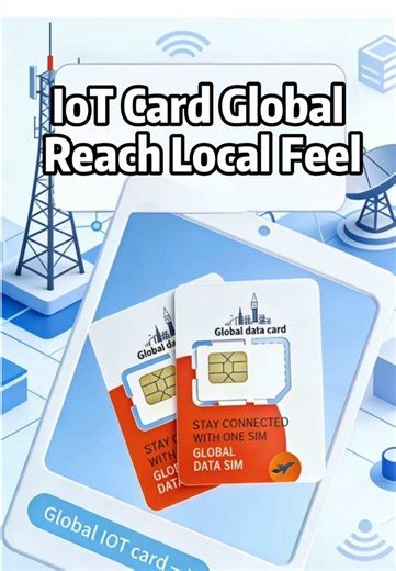 IOT card global Rich local feel#4g #iot #iotcard #fyp