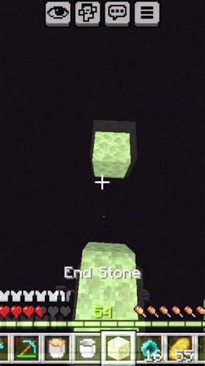 why I jump in void 🎃minecraft #trending #gamer