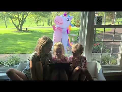 Inflatable Unicorn Costume