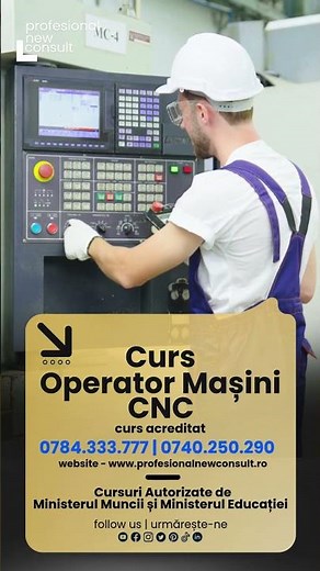 Curs 𝐎𝐩𝐞𝐫𝐚𝐭𝐨𝐫 𝐌𝐚𝐬̦𝐢𝐧𝐢 𝐂𝐨𝐦𝐚𝐧𝐝𝐚̆ 𝐍𝐮𝐦𝐞𝐫𝐢𝐜𝐚̆ (𝐂𝐍𝐂)📟