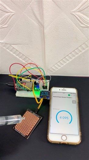 IoT Raindrops Detection using ESP32 and Blynk IoT Cloud #arduino #electronics #engineering | Upload Ideas with Itamar