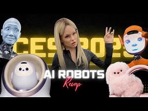 CES 2025: The Most Shocking AI Robots, Humanoids, and Wearable Tech Revealed!