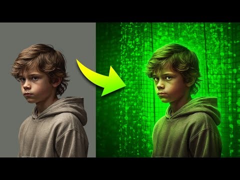 Transform Boring Portraits into Futuristic Art in Photoshop!