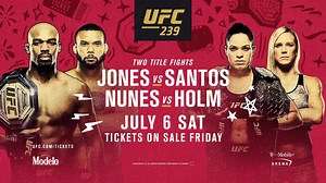1.2K reactions · 22 comments | Be there LIVE when Jon Jones  Thiago Santos hits Las Vegas on July 6. Tickets go on sale at 10 a.m. PT on Friday. | UFC | Facebook