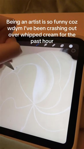 How to Draw Whipped Cream in Digital Art