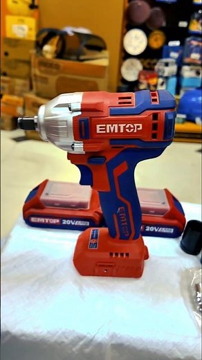 300NM CORDLESS IMPACT WRENCH EMTOP #cordless #emtop #tools #power #diy #diycrafts #toolsmart