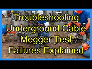 Troubleshooting Underground Cable Megger Test Failures Explained