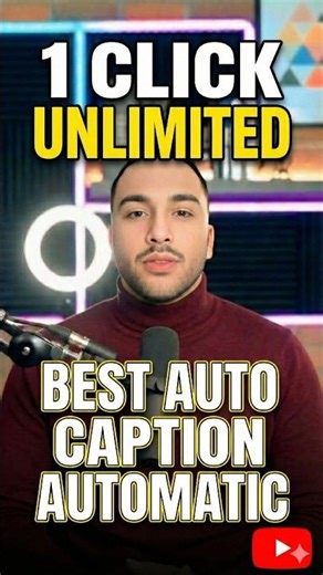 1Click Subtitle Hack!Auto-Generate Captions Like Magic