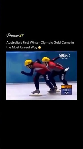Australia’s First Winter Olympic Gold Came in the Most Unreal Way