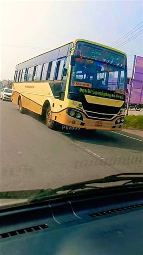 TNSTC government bus #song #love #pkvbus #youtubeshortvideo #travel