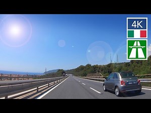 BEAUTIFUL LIGURIA Italy 🇮🇹 Driving the Italian Autostrada