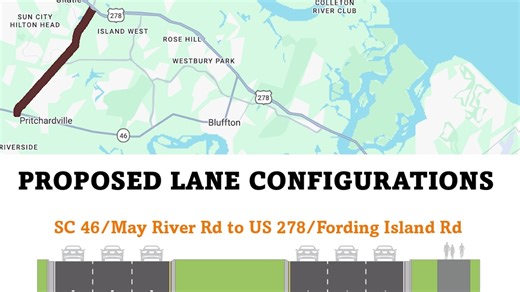 SC 170 may be widened. Here are preliminary plans to handle increased traffic