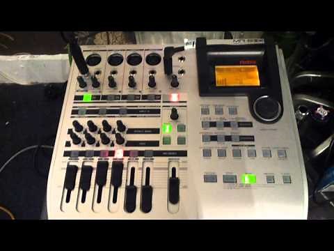 Fostex 8 track recorder first track