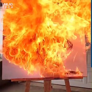 162K views · 1.3K reactions | Artist Atomic circuS creates this insane art work using gunpowder  | UNILAD Tech | Facebook