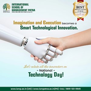 This #NationalTechnologyDay, Let us be thankful for the innovations that lead us into a brighter and better future! #NationalTechnologyDay2024 #TechnologyDay #technology #tech #India #digitalindia #innovation #development #betterfuture #bestbschoolinbihar #ISMPatna | ISM Patna | Facebook