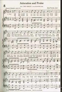 Let All the World in Every Corner Sing (All the World)