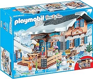 Playmobil Ski Lodge Building Set