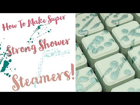 How To Make A Super Strong Shower Steamer! (Shower Steamer DIY + Tutorial)