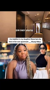 36K views · 756 reactions | my neighbor is my daughter Khanz but she lives in her own apartment ___ Khanyi Mbau #quincandyupdates | Zari Hassan Updates | Facebook