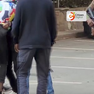 Plainclothes police arrest a protester in Nairobi | Citizen TV Kenya