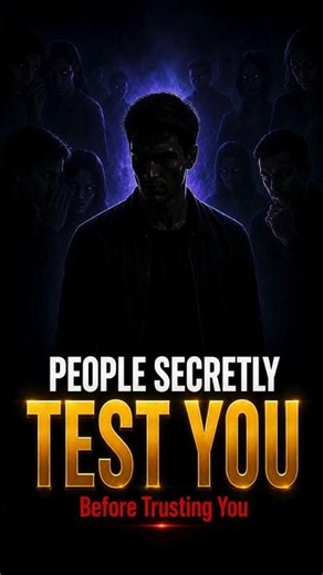 People Test You Before They Respect You 🧠