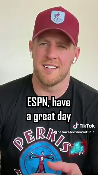 JJ Watt Salute and Pat McAfee Show | NFL Football TikTok