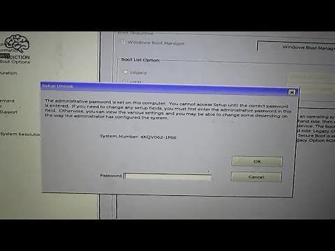 [How to] unlock BIOS | Dell Inspiron Series using service tag | 100% working