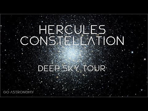 Hercules Constellation Deep Sky Tour: Nebulae & Star Clusters