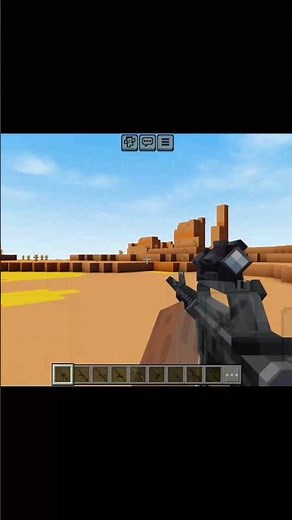 Gulf War Addon V4 | 3D Guns Addon for MCPE 1.21.50+ | Creator Crafter321 #minecraftshorts #shorts