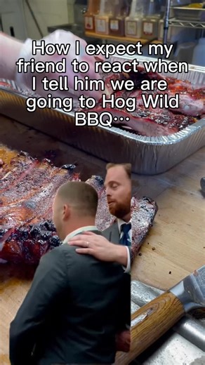 When you tell a friend you’re going to Hog Wild for lunch and they **don’t** get excited… that’s how you know they’ve never been. 😏🔥 Real BBQ, big flavors, and zero regrets. “Our meat is served naked, sauce on the side!” @hogwildbbq38 #bbqlover #hogwildbbq #applehill #bestbbq #yelptop100 | Hog Wild BBQ