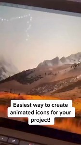 1K views · 676 reactions | Easiest way to create animated icons for your project! By Unknown | Rishi Gupta | Facebook