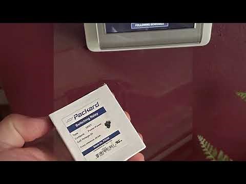 Why won’t fan stop running. Air handler relay replacement